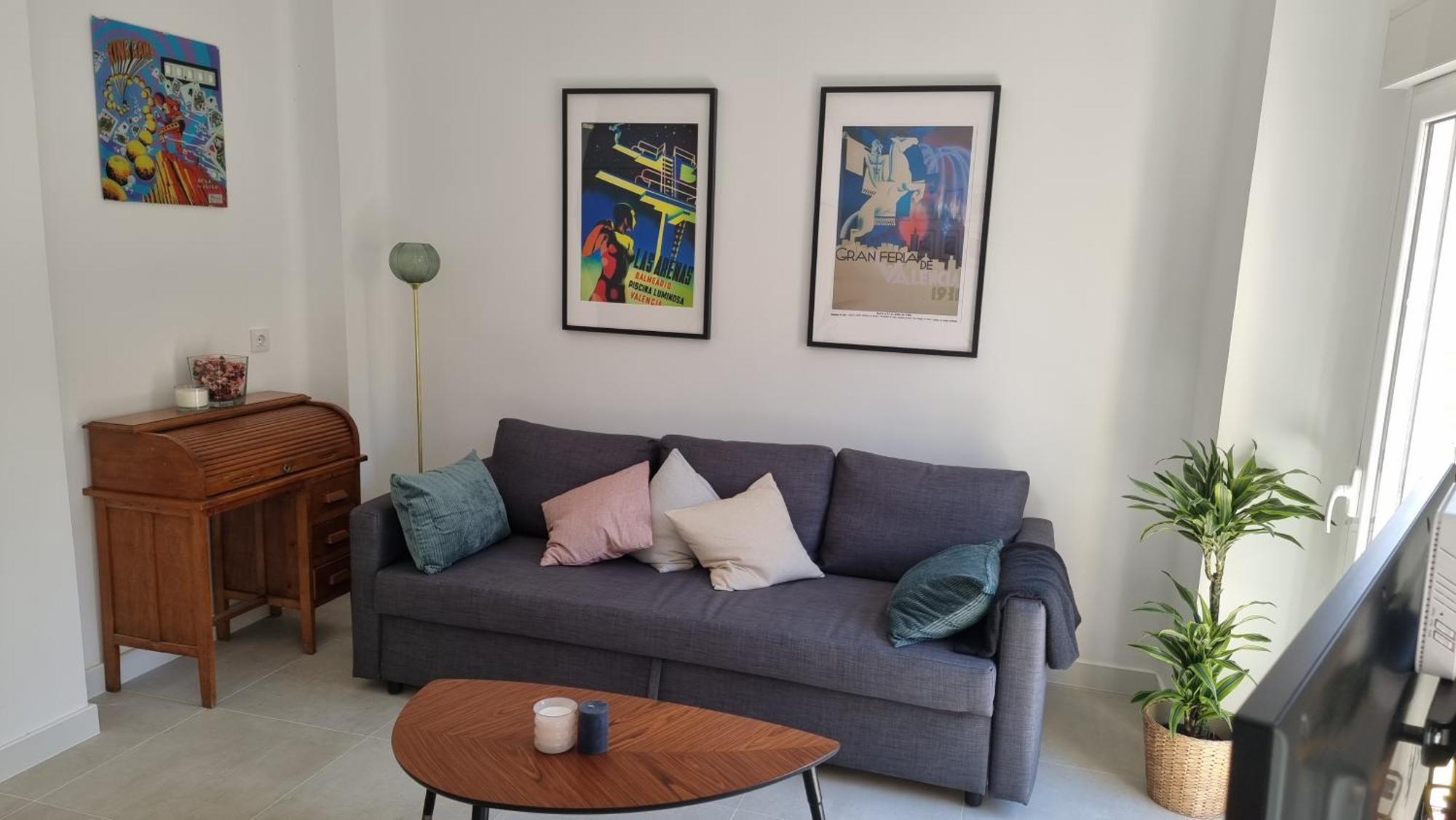 Romantic Apartment In The Heart Of Cabanyal Valencia Bagian luar foto